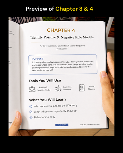 Goal Achiever Kit | Achieve Any Goal Using Proven Methods Used by Top Performers (HardCopy + E-Book) PACK OF TWO