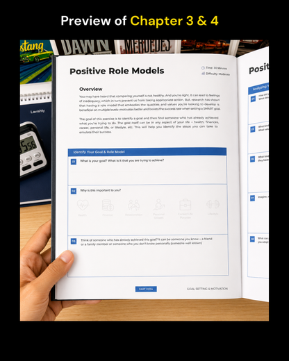 Goal Achiever Kit | Achieve Any Goal Using Proven Methods Used by Top Performers (HardCopy + E-Book) PACK OF TWO