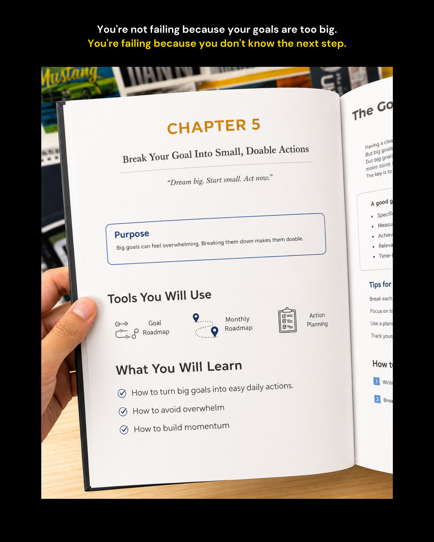 Goal Achiever Kit | Achieve Any Goal Using Proven Methods Used by Top Performers (HardCopy + E-Book) PACK OF TWO