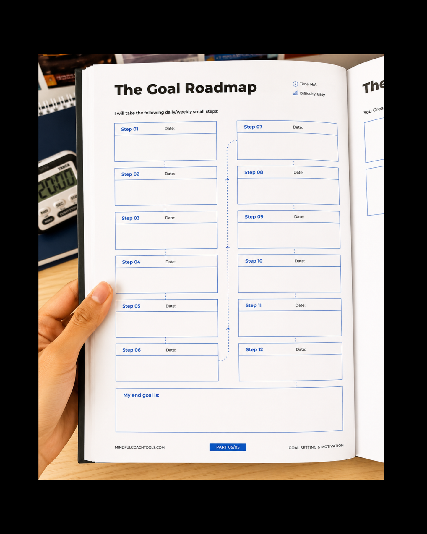 Goal Achiever Kit | Achieve Any Goal Using Proven Methods Used by Top Performers (HardCopy + E-Book) PACK OF TWO