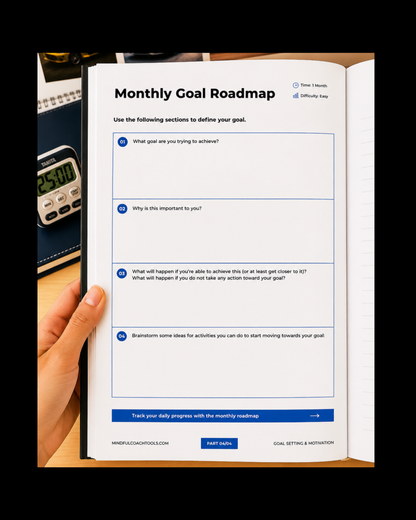 Goal Achiever Kit | Achieve Any Goal Using Proven Methods Used by Top Performers (HardCopy + E-Book) PACK OF TWO