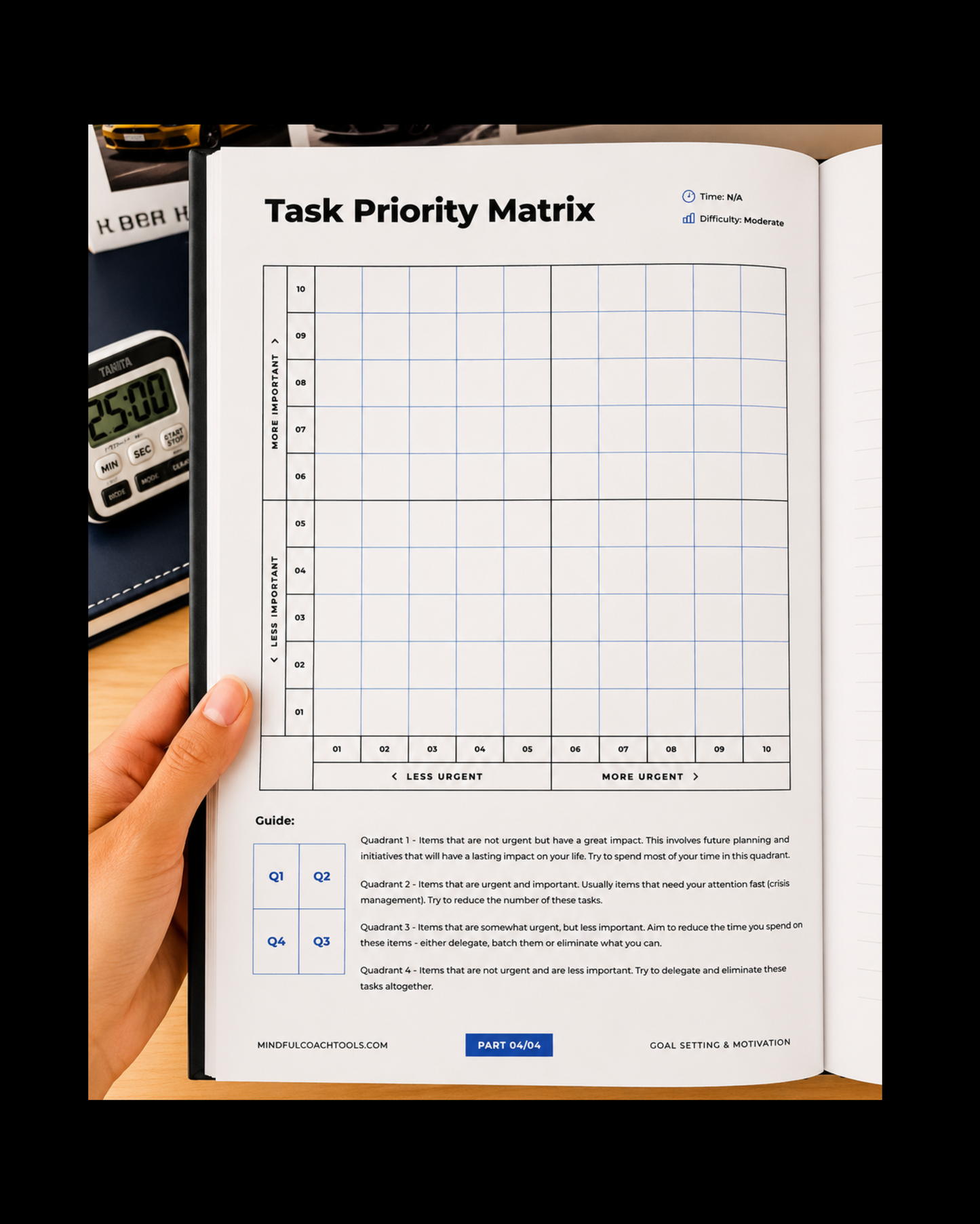 Goal Achiever Kit | Achieve Any Goal Using Proven Methods Used by Top Performers (HardCopy + E-Book) PACK OF TWO