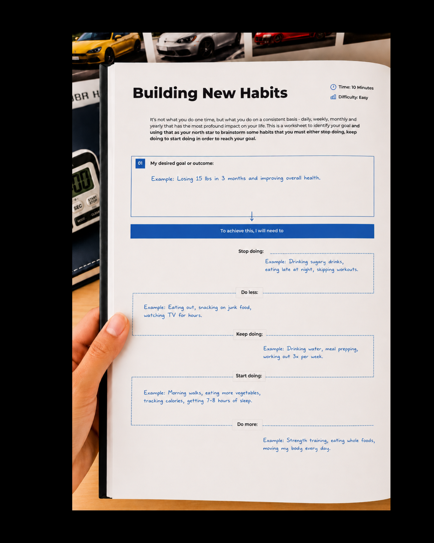 Goal Achiever Kit | Achieve Any Goal Using Proven Methods Used by Top Performers (HardCopy + E-Book) PACK OF TWO