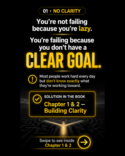 Goal Achiever Kit | Achieve Any Goal Using Proven Methods Used by Top Performers (HardCopy + E-Book) PACK OF TWO