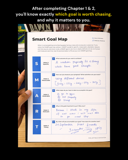 Goal Achiever Kit | Achieve Any Goal Using Proven Methods Used by Top Performers (HardCopy + E-Book) PACK OF TWO