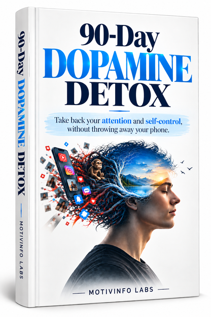 Dopamine Detox — 90-Day Focus & Self-Control Book | Take Back Your Attention