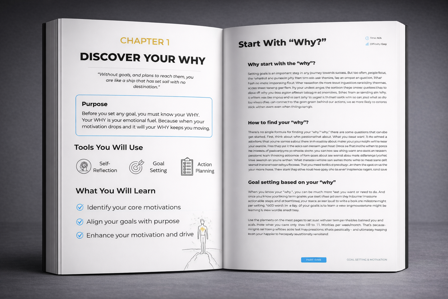 Goal Achiever Kit™ 100 Days Goal Journal for Students Achieve Any Goal Using Proven Neuroscience & Top Performer Methods (Hardcopy + E-Book)