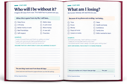 Dopamine Detox — 90-Day Focus & Self-Control Book | Take Back Your Attention