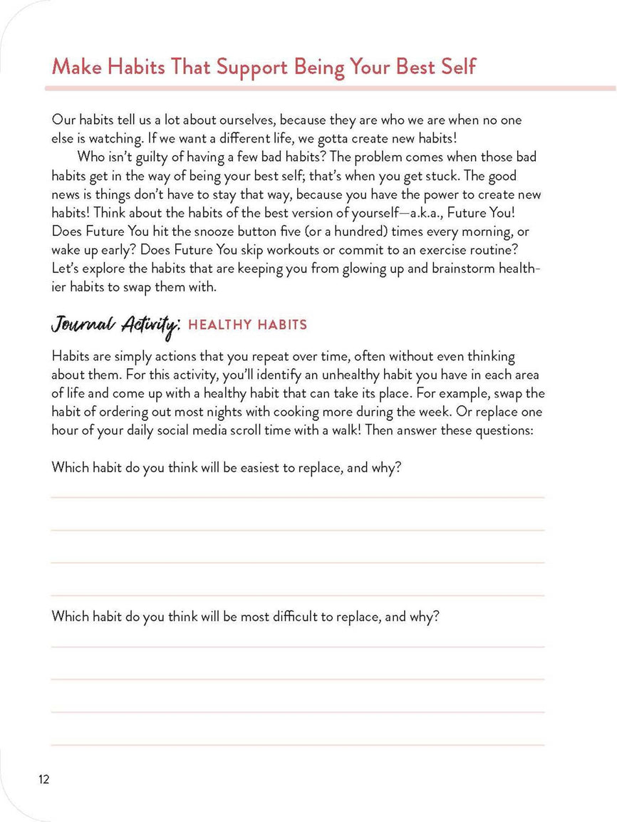 30-Day Glow-Up Challenge Ebook & Journal Combo (ebook)