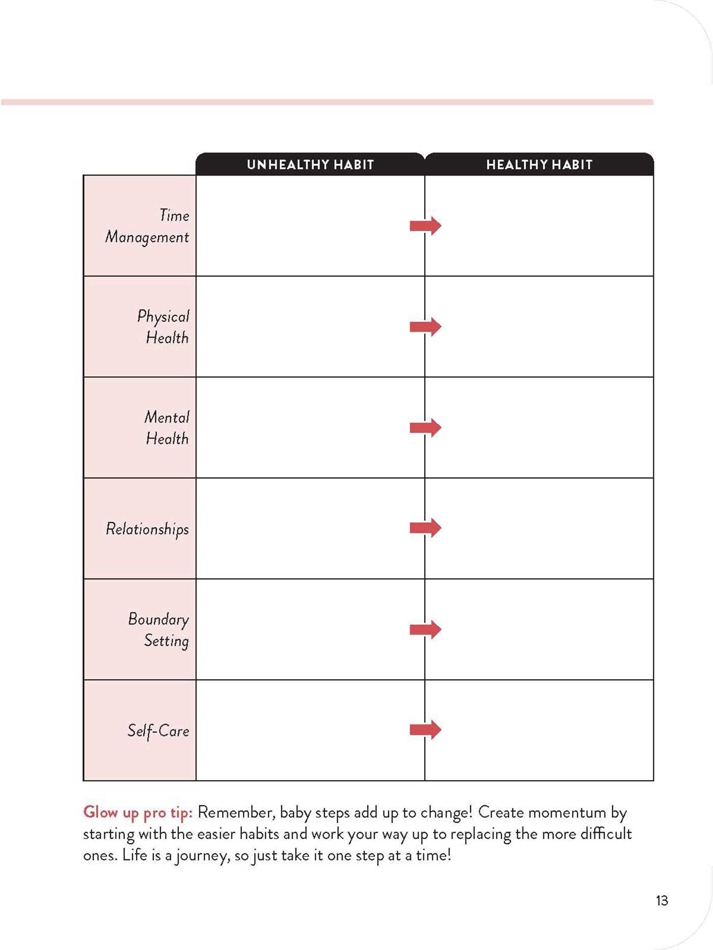 30-Day Glow-Up Challenge Ebook & Journal Combo (ebook)
