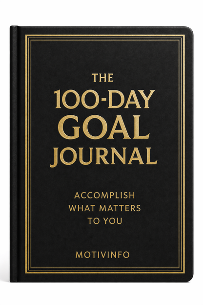 Goal Achiever Kit™ 100 Days Goal Journal for Students Achieve Any Goal Using Proven Neuroscience & Top Performer Methods (Hardcopy + E-Book)