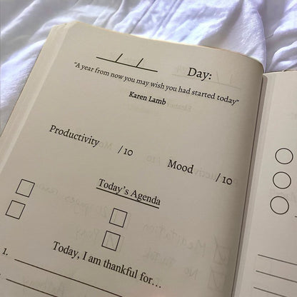 100 Day Goal Journal | Train Your Monkey Mind and Stay Consistent With Your Goals (ebook)