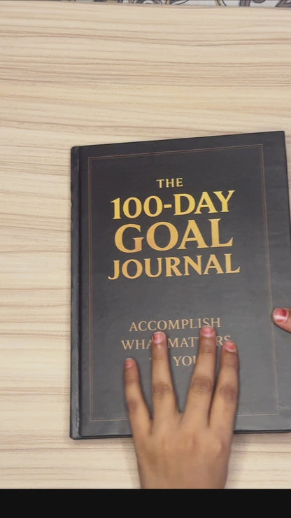 Goal Achiever Kit™ 100 Days Goal Journal for Students Achieve Any Goal Using Proven Neuroscience & Top Performer Methods (Hardcopy + E-Book)